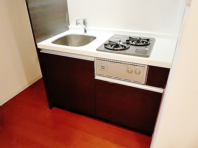 キッチン　２口ガスキッチン