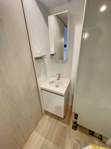 洗面設備　嬉しい独立洗面台