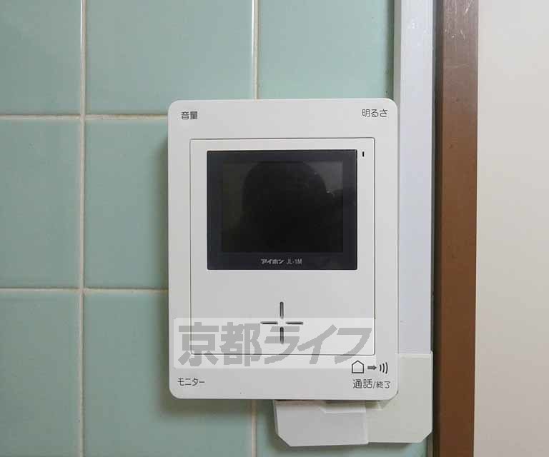 セキュリティ　モニター付きです