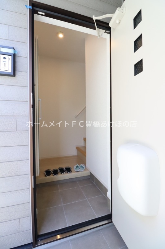 玄関　同型完成モデル