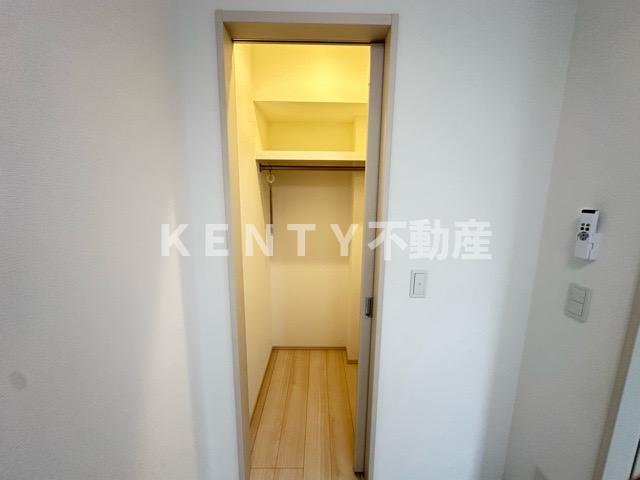 収納　収納のためのスペースです