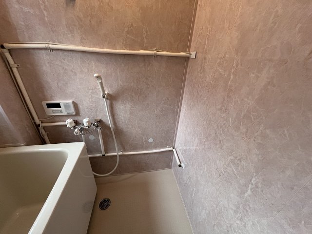 洗面設備　スペースが確保できる洗面所です