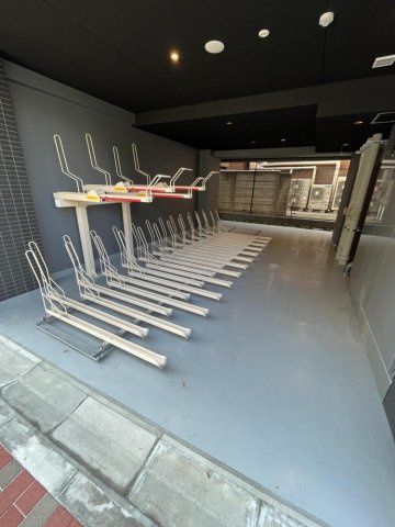 駐車場　駐輪場です