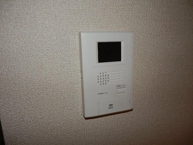 セキュリティ　来訪者の顔もバッチリです