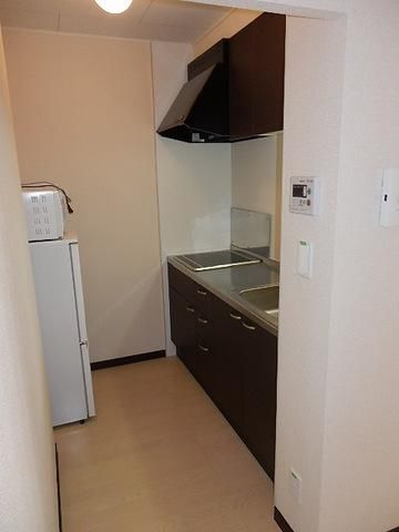 キッチン　２口コンロシステムキッチン