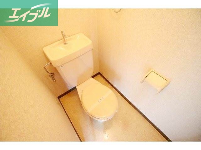 トイレ　清掃済み