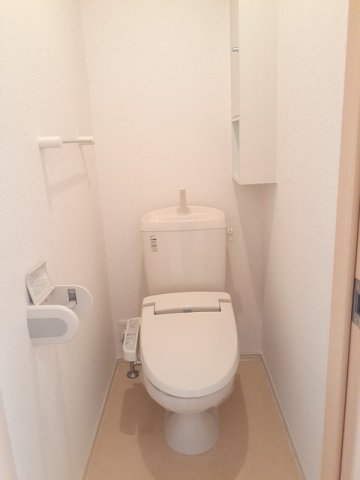 トイレ　ゆったりとした空間のトイレです