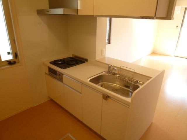 キッチン　★システムキッチンガス２口★