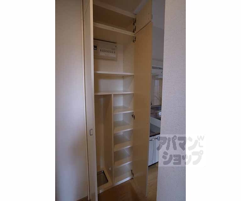 収納　大容量のシューズボックス完備