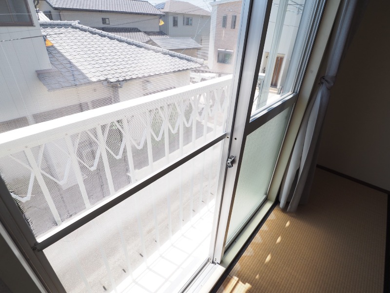 バルコニー　日当たり良好