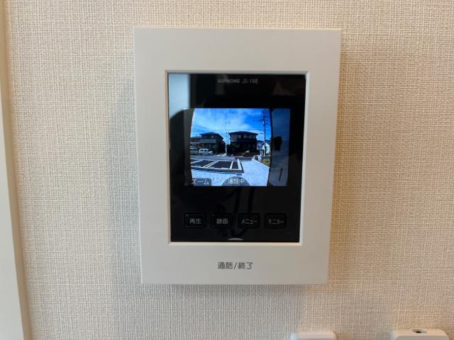 セキュリティ　カメラ付インターホン（イメージ）