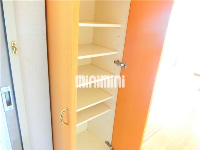 玄関　たっぷり入るシューズボックスです