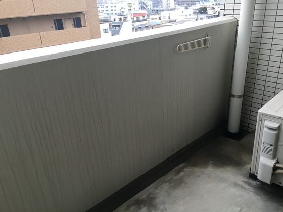 バルコニー　※他号室の写真です。