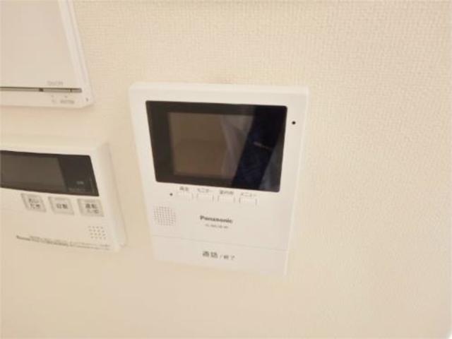 セキュリティ　モニター付きインターホン設置