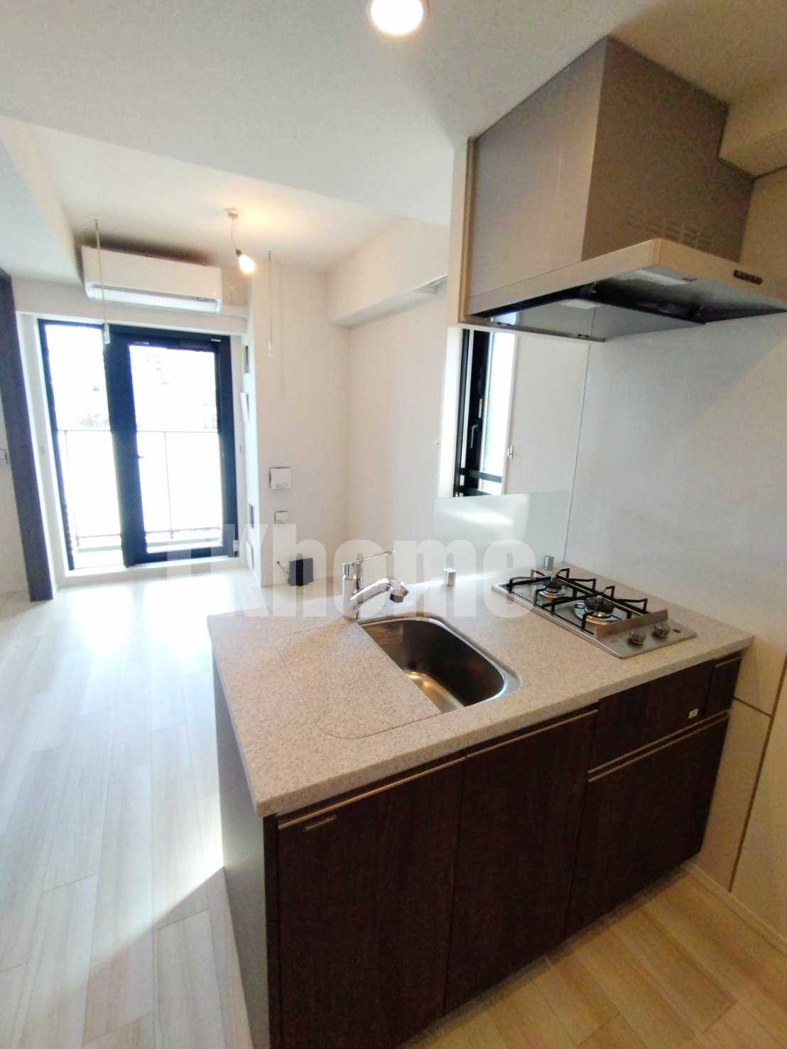 キッチン　2口ガスシステムキッチン