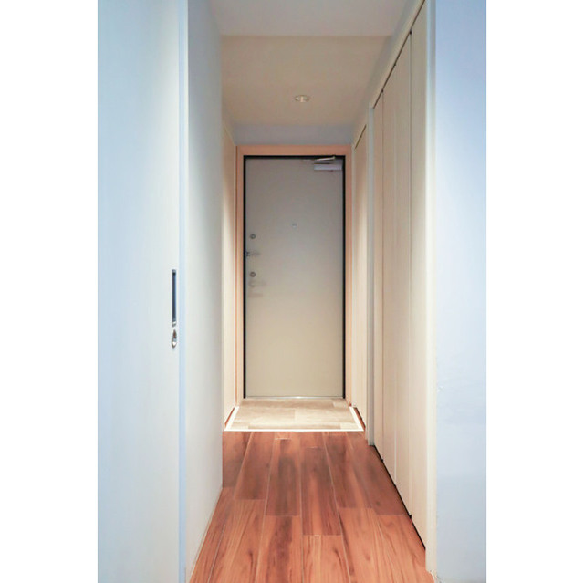 玄関　明るい玄関です