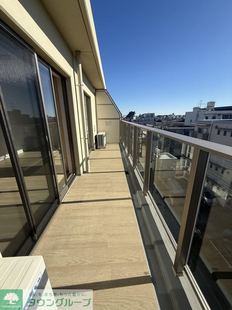 バルコニー　眺望