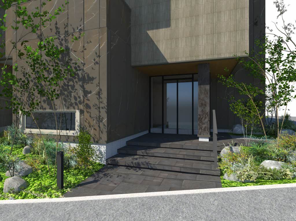 建物外観　完成予想図