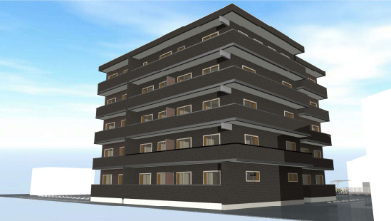 建物外観　外観パース