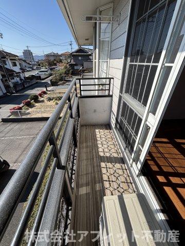 バルコニー　南向き