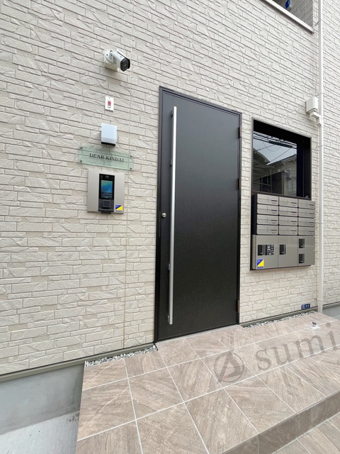 エントランス　ＡＬＳＯＫによる室内防犯導入物件