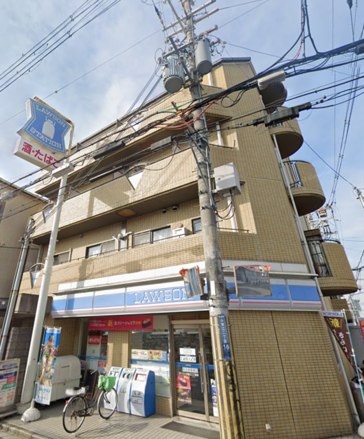 コンビニ　ローソン小若江2丁目店（コンビニ）まで375m