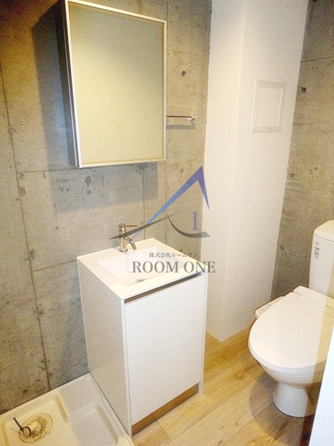 洗面設備　洗面台です。