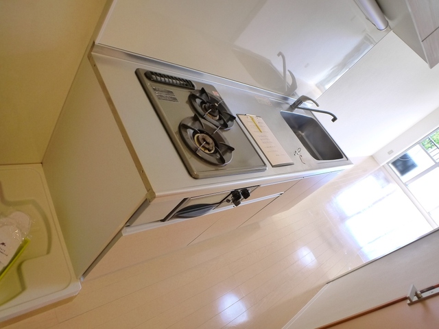 キッチン　２口ガスコンロ・グリル付