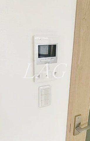 セキュリティ　モニター付きインターフォンです。