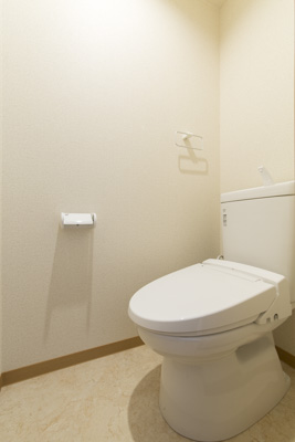 トイレ　シャワートイレ　暖房便座　収納棚付