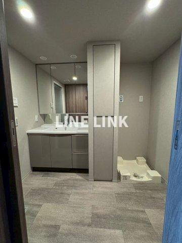 洗面設備　脱衣場