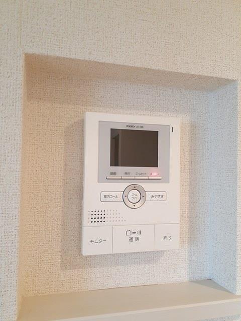 セキュリティ　テレビモニターホンです。