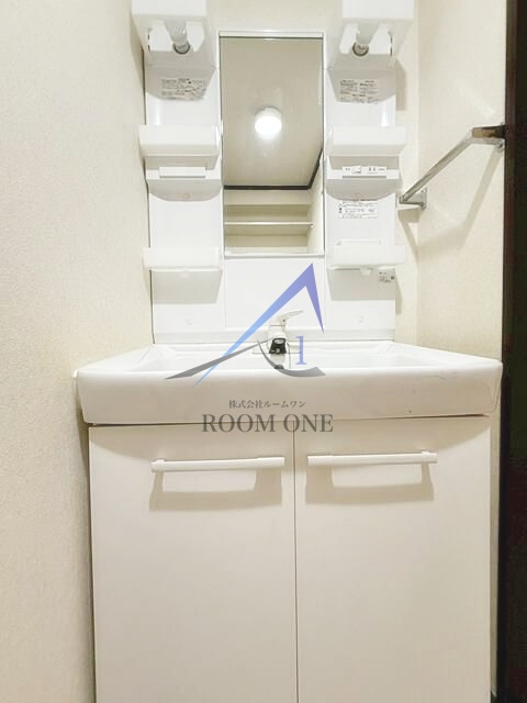 洗面設備　洗面台です。