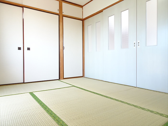 居室・リビング　い草の香りが落ち着く素敵な和室です