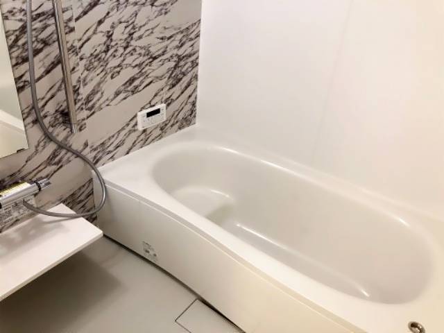 バス・シャワールーム　贅沢な一坪タイプの浴室です