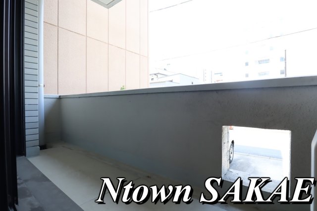 バルコニー　広々としたバルコニーです