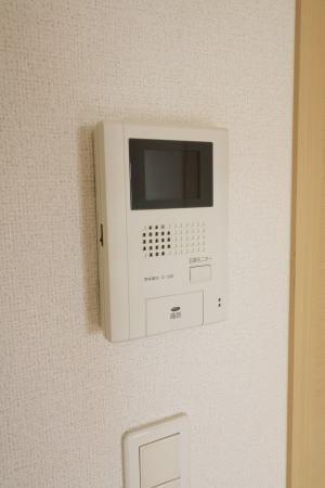 セキュリティ　モニター付きインターホン