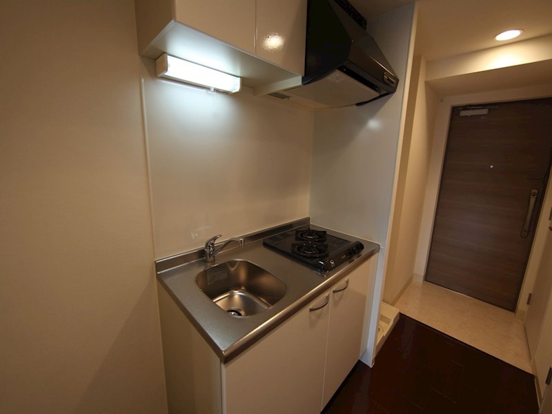 キッチン　システムキッチン（ガス2口コンロ付）