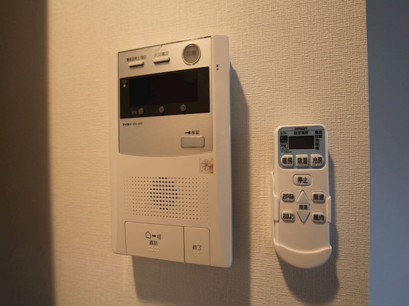 セキュリティ　インターホン完備