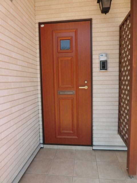 セキュリティ　訪問者の顔が見えて安心のTVモニターホン付きです