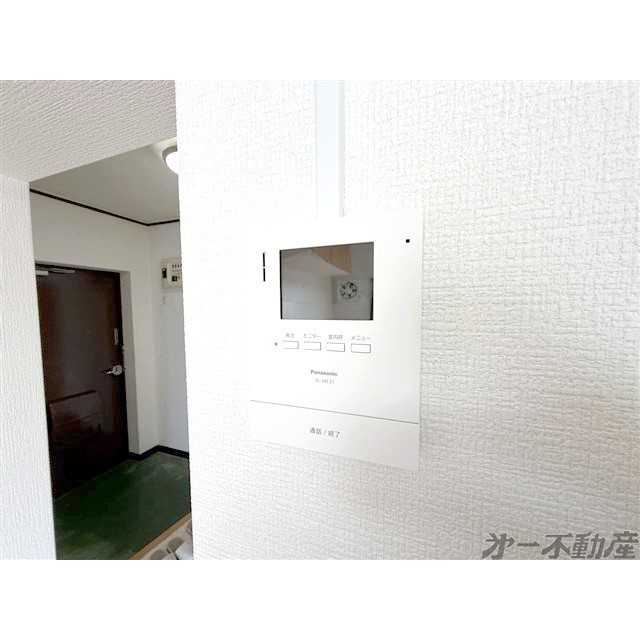 セキュリティ　モニター付きインターホン