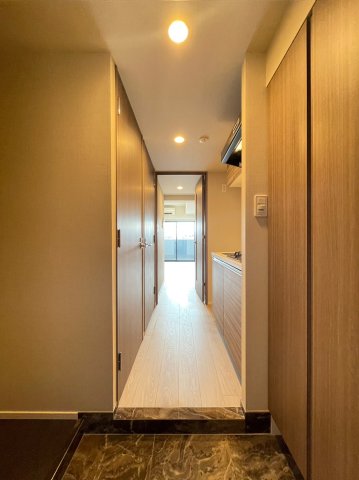 玄関　落ち着いた玄関です