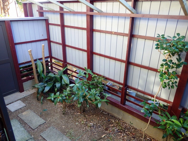 その他部屋・スペース　中庭。プライベートなお庭でゆっくり過ごせます。※前回募集時の