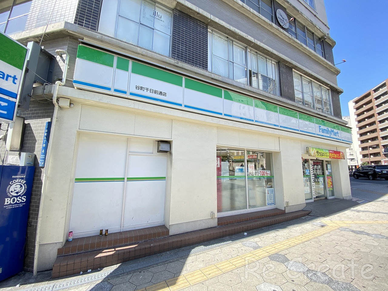 コンビニ　ファミリーマート谷町千日前通店（コンビニ）まで235m