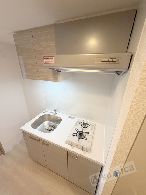 キッチン　２口システムキッチンでお料理楽しく♪♪