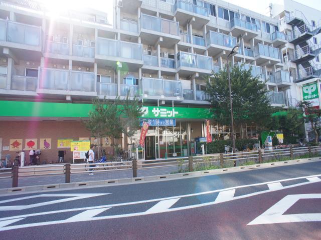 スーパー　サミットストア桜店（スーパー）まで445m