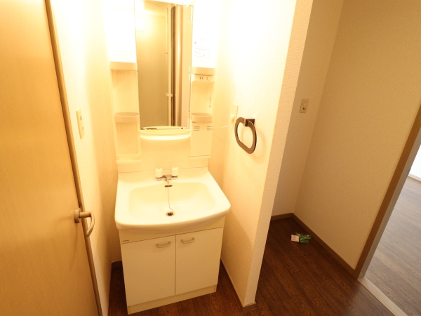 洗面設備　※同物件別号室写真となります。