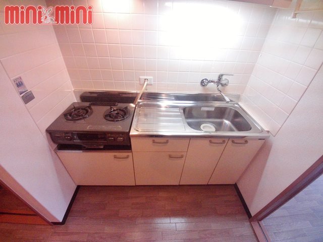 キッチン　人気の２口ガスコンロキッチン