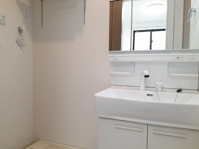 洗面設備　洗面所です