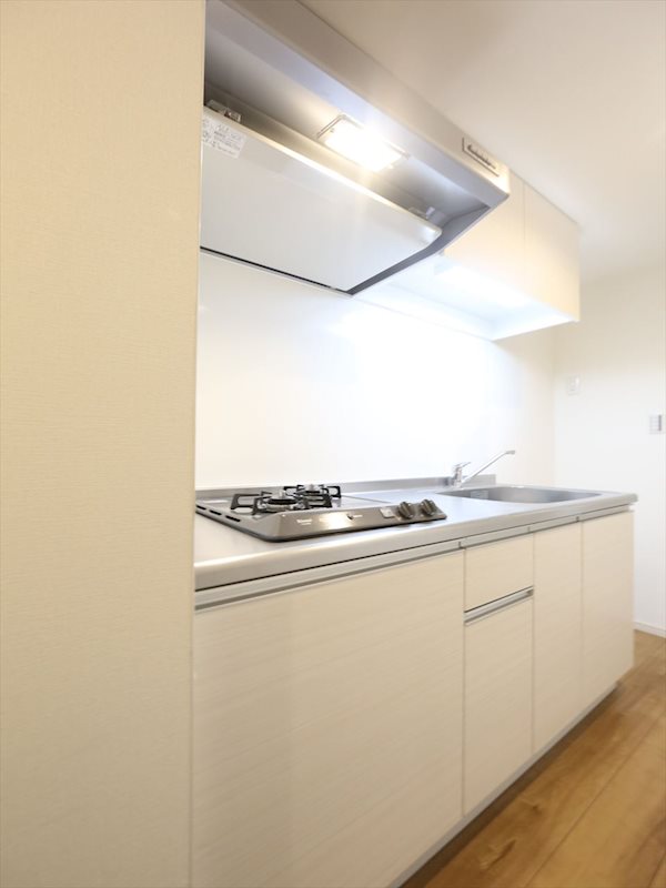 キッチン　システムキッチン（ガス2口コンロ付）同仕様写真